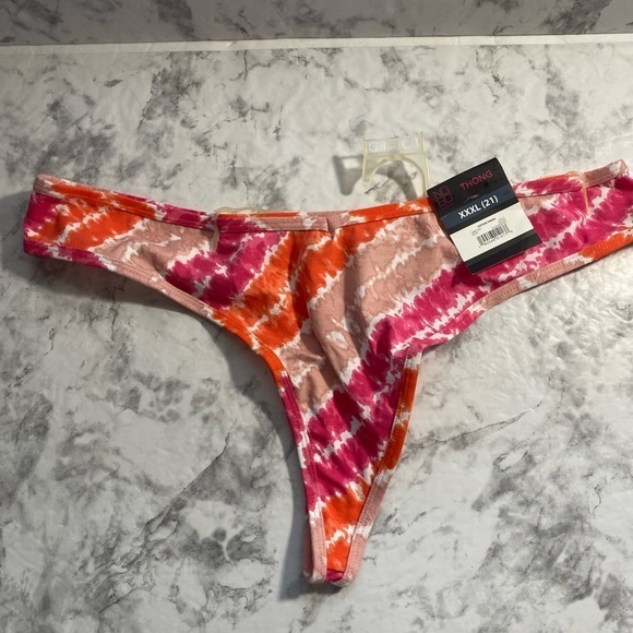 No Boundaries Other - Thong Underwear Set NWT XXXL Orange and Pink‎ (10-13)